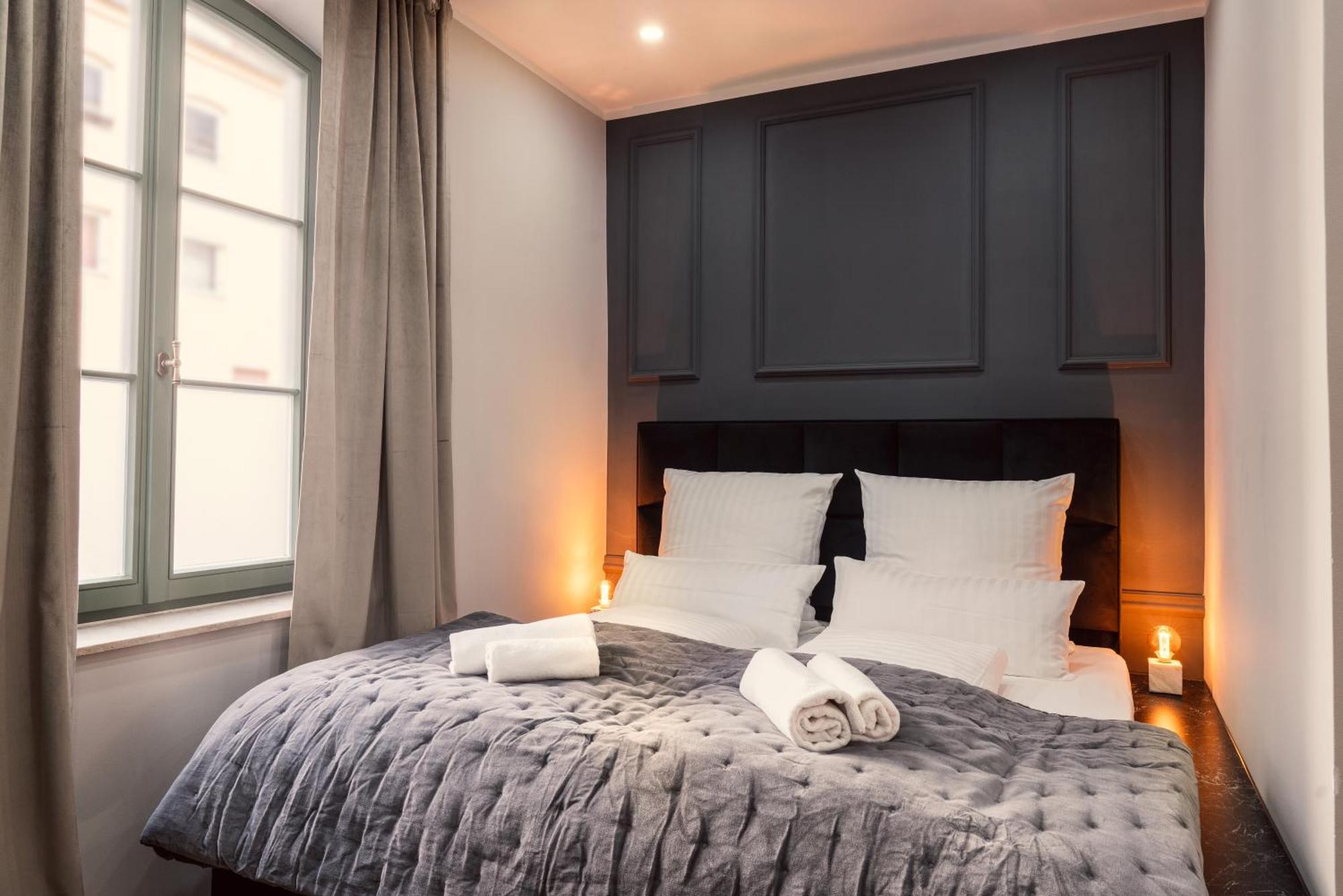 אוגסבורג New Luxus Suite I Two Kingbeds I Center מראה חיצוני תמונה